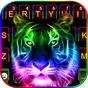 Tema de Teclado Neon Tiger