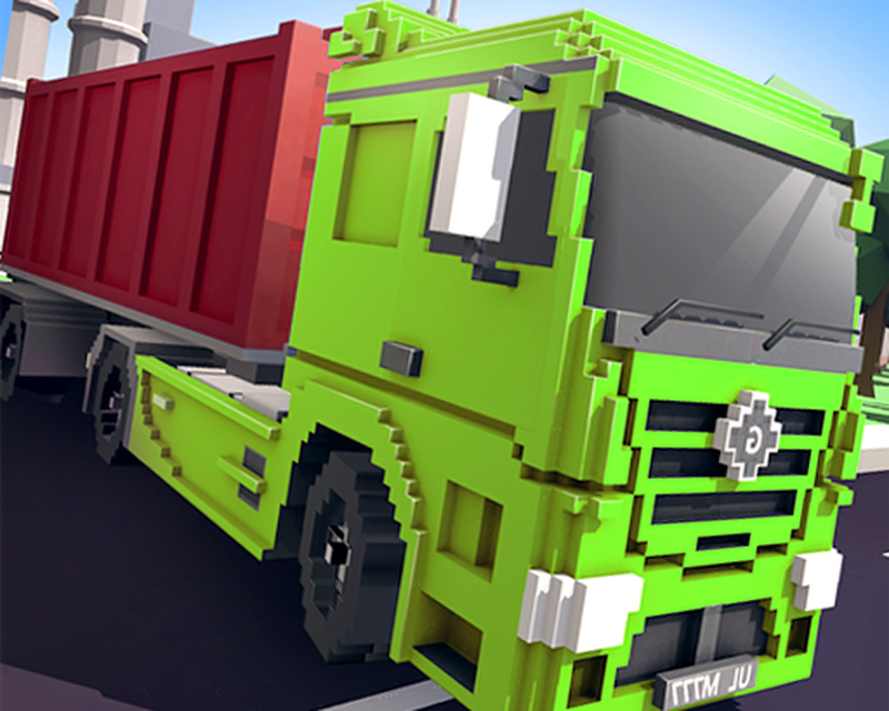 Blocky Truck Simulator 2018 Apk Free Download For Android