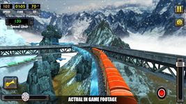 Uphill Train Racing 3D image 2