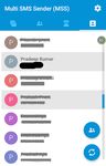 Captură de ecran Multi SMS Sender (MSS) apk 4