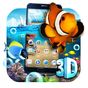 Dynamic 3D Aquarium Fish Theme  apk icon