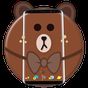 Браун медведь мультфильм тема APK