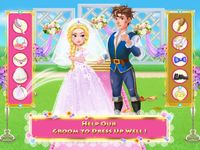 Long Hair Princess 4 - Boda feliz captura de pantalla apk 5