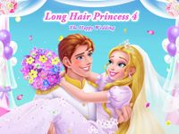 Uzun Saç Prenses 4 - Mutlu Düğün ekran görüntüsü APK 3