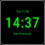 Clock on Homescreen  Live Wallpaper apk icono
