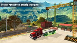 Truck Driving Uphill - Loader and Dump captura de pantalla apk 4