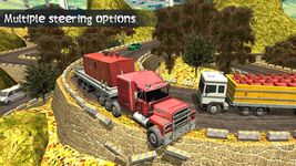 Truck Driving Uphill - Loader and Dump captura de pantalla apk 2