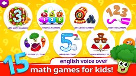 Tangkapan layar apk Funny Food 3! Math kids Number games for toddlers 17