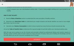 Скриншот 15 APK-версии Программа Питания на Похудение