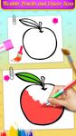 Screenshot 10 di Fruits Coloring Book & Drawing Book apk