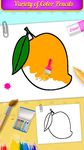 Screenshot 2 di Fruits Coloring Book & Drawing Book apk