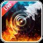 Live Wallpaper Background Ice and Fire apk icono