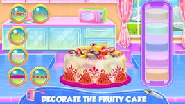 Fruity Ice Cream Cake Cooking ekran görüntüsü APK 5