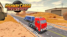 Скриншот 8 APK-версии Highway Cargo Truck Transport Simulator