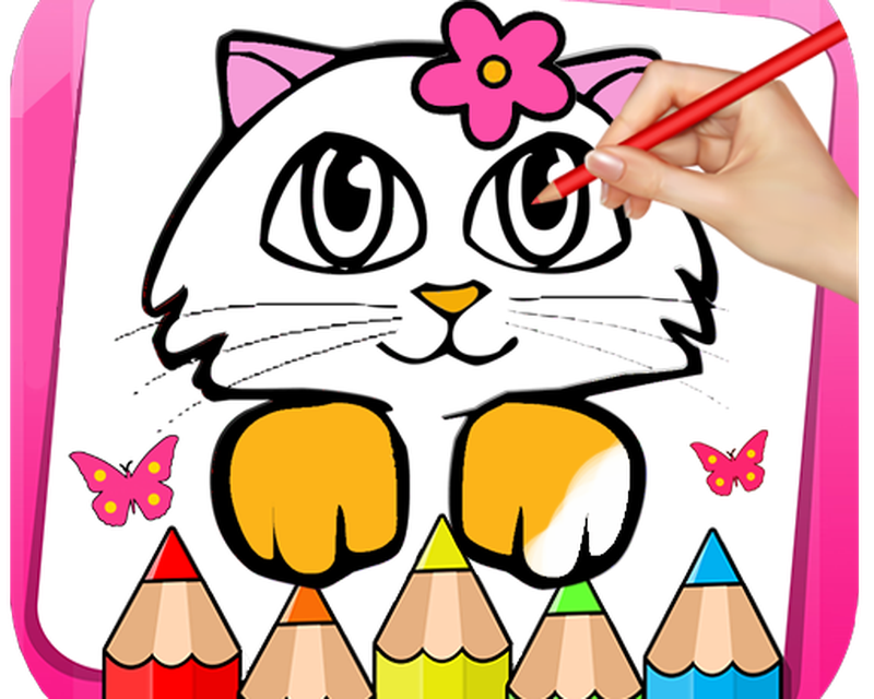 Download Kitty Coloring Book Drawing Game Apk Free Download App For Android