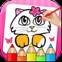 Ikon apk Kitty Coloring Book & Drawing Game