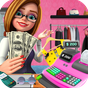 Иконка Shopping Mall Girl Cashier Game - Cash Register