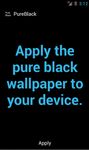 純粋な黒の壁紙 のスクリーンショットapk 1