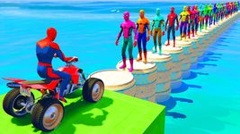 Quads Superheroes Stunts Racing captura de pantalla apk 6