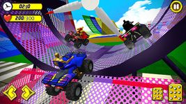 Quads Superheroes Stunts Racing captura de pantalla apk 1