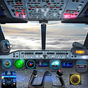 Пилот в кабине самолета - симулятор полета 3D APK