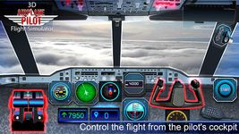 Imagen 2 de Piloto de avión Simulador de Vuelo 3D