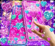 2018 Glitter hearts live wallpaper imgesi 6