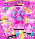 2018 Glitter hearts live wallpaper imgesi 