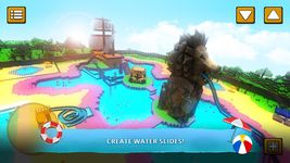 Water Park Craft: Construction de Toboggans 3D capture d'écran apk 8