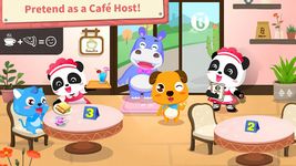 Screenshot 1 di Baby Panda's Café- Be a Host of Coffee Shop & Cook apk