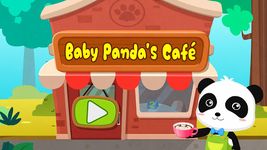 Screenshot 11 di Baby Panda's Café- Be a Host of Coffee Shop & Cook apk