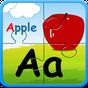 영어 알파벳 ABC 문자 퍼즐 및 플래시 카드 아이콘
