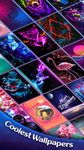 Tangkapan layar apk Neon Wallpaper Hidup dengan Hewan 4