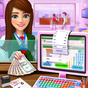 High School Cash Register: Cashier Games For Girls icon