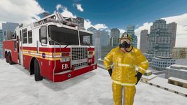 Fire Truck Driving Simulator ekran görüntüsü APK 10