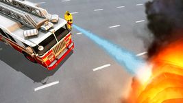 Fire Truck Driving Simulator captura de pantalla apk 8