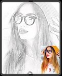 Pencil Photo Sketch-Sketching Drawing Photo Editor capture d'écran apk 3