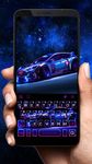 Tangkapan layar apk Tema Keyboard Racing Sports Car 4