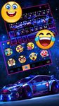 Tangkapan layar apk Tema Keyboard Racing Sports Car 2