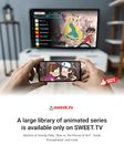 Captură de ecran SWEET.TV - ТВ онлайн для СМАРТФОНОВ и ПЛАНШЕТОВ apk 3