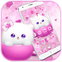 APK-иконка Розовый котенок обои тему Pink kitty