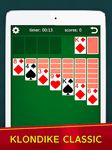 Screenshot 2 di Classic Solitaire Klondike - offline card game apk