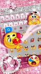 Tangkapan layar apk Tema Keyboard Pink Bow Diamond Luxury 2