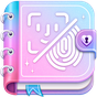 My Secret Diary with Lock and Photo icon