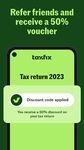 Screenshot 1 di Taxfix – Einfache Steuererklärung per App apk