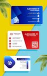 Digital Business Card Maker captura de pantalla apk 14