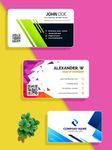 Digital Business Card Maker captura de pantalla apk 3