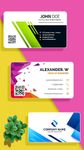 Digital Business Card Maker captura de pantalla apk 19