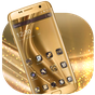 APK-иконка Золотая Silk Neat HD Theme
