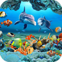 Ikona Fish Live Wallpaper 3D Aquarium Background HD 